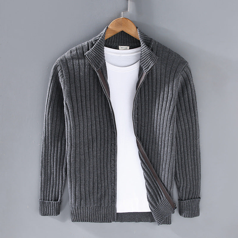 Old Money™ Zip-Up Sweater - Men's Classic